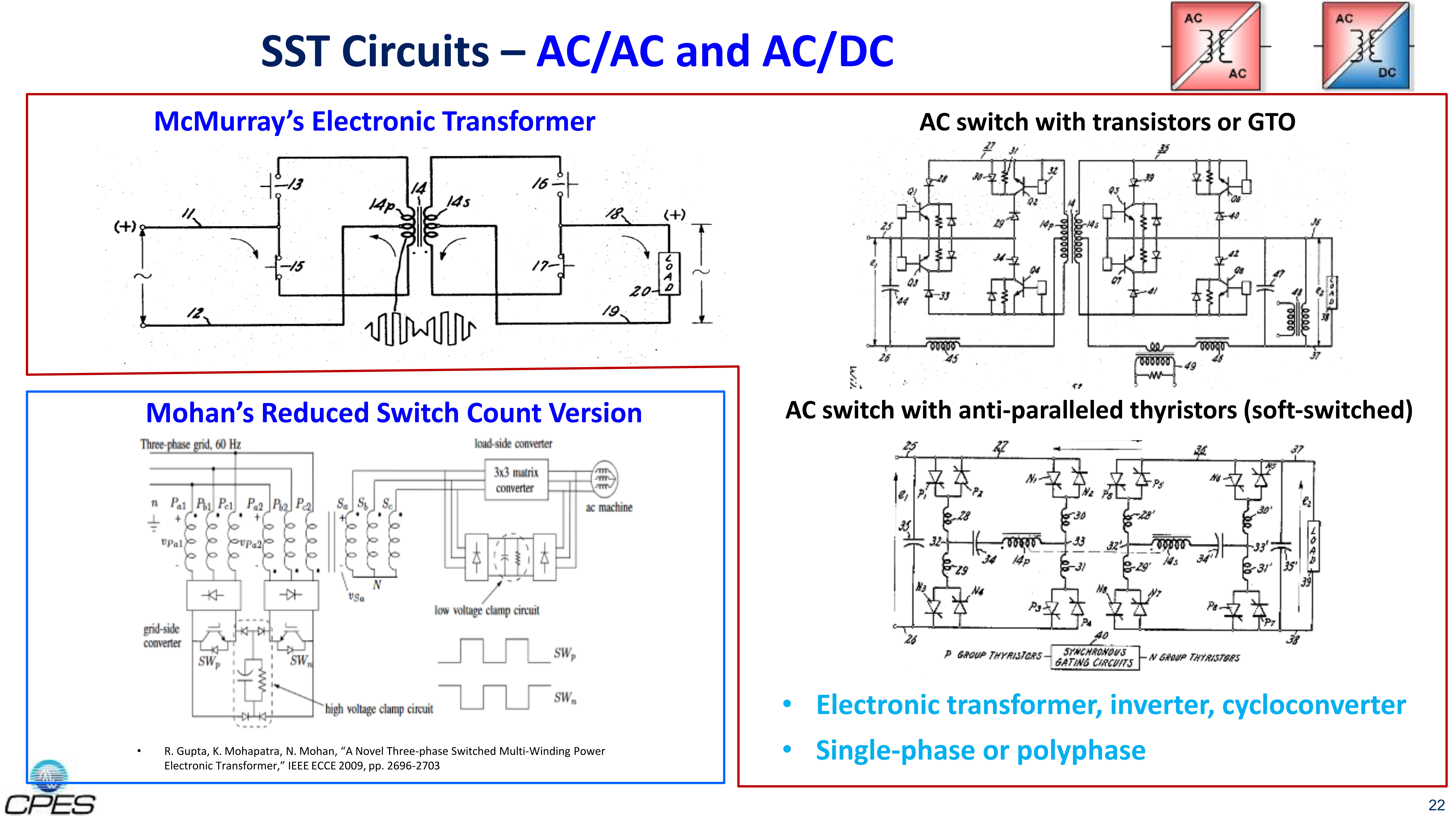 Fundamentals of SST & Energy Router - Applications & Technologies_22